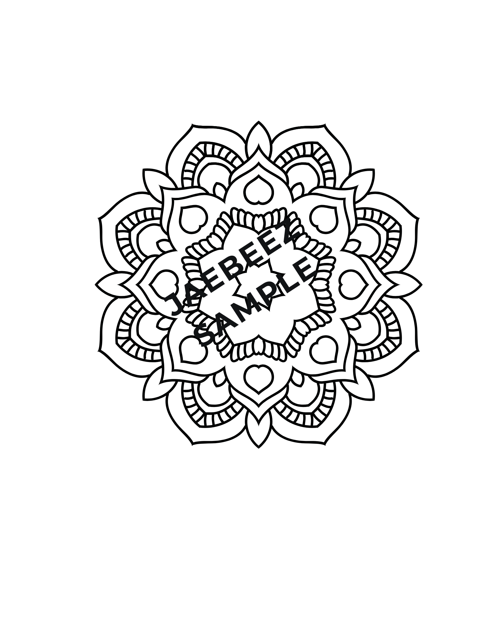 Simple Mandalas with Quotes Colored Paperback Book