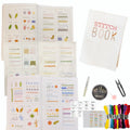 DIY Stitches Book with Patterns Sewing Kit