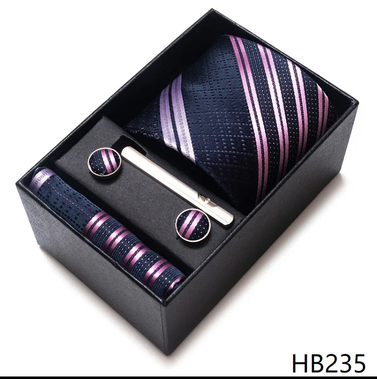 Gift Box for 8cm Tie Formal Jacquard Yarn-dye