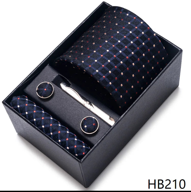 Gift Box for 8cm Tie Formal Jacquard Yarn-dye