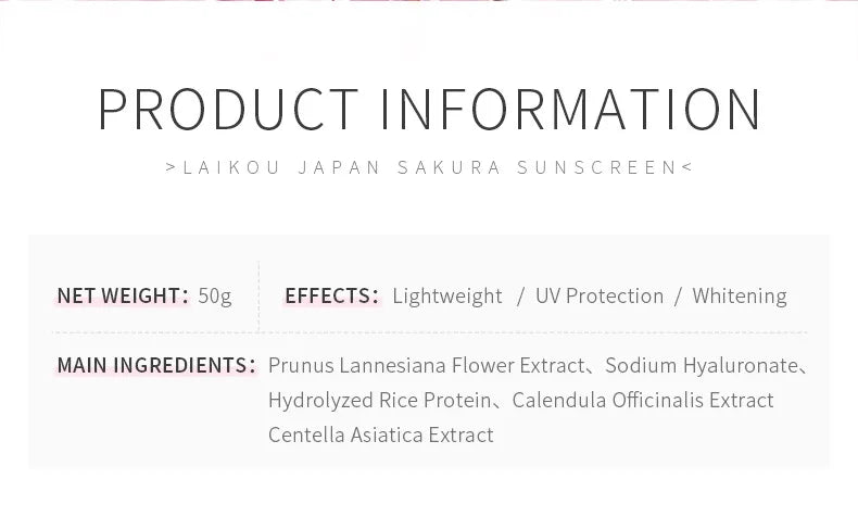 Sakura Facial Cleaner Skin Care Set