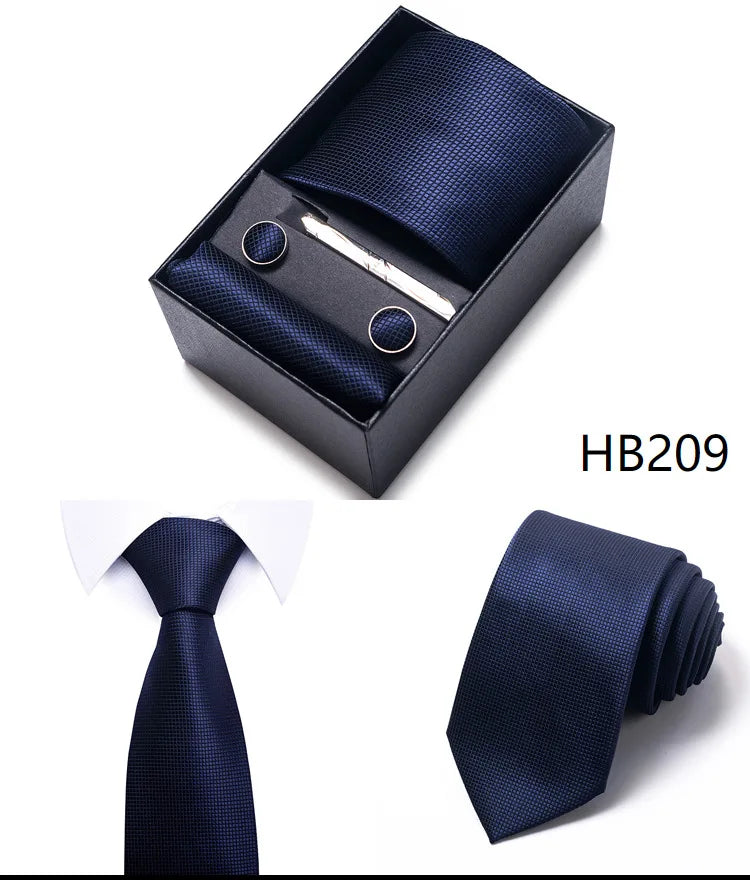 Gift Box for 8cm Tie Formal Jacquard Yarn-dye