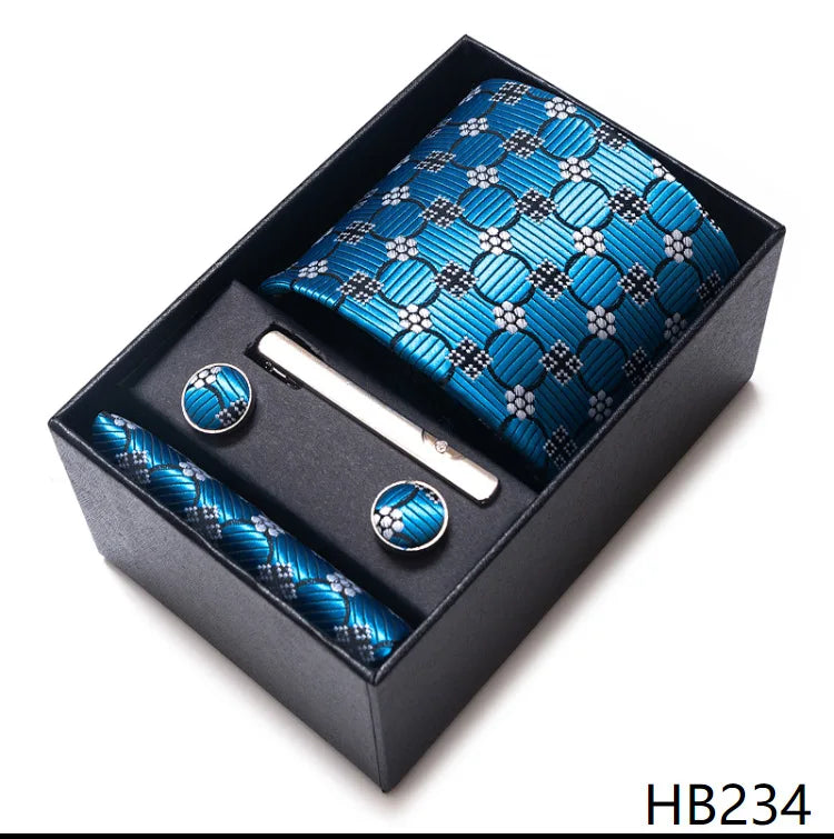 Gift Box for 8cm Tie Formal Jacquard Yarn-dye