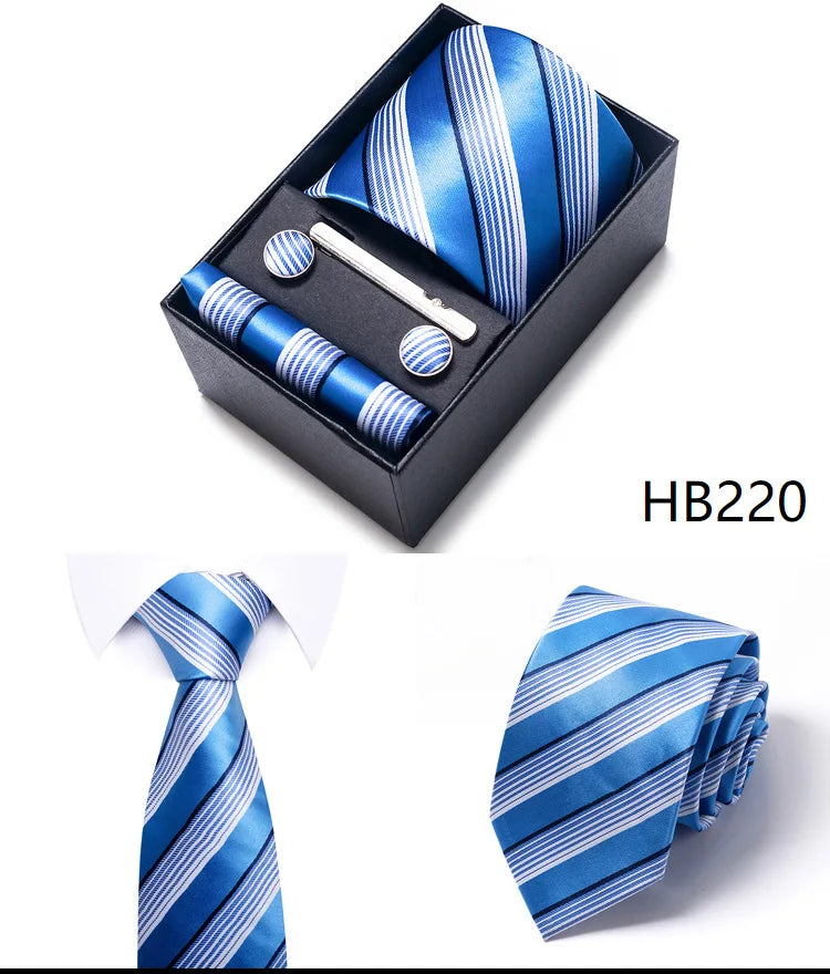 Gift Box for 8cm Tie Formal Jacquard Yarn-dye