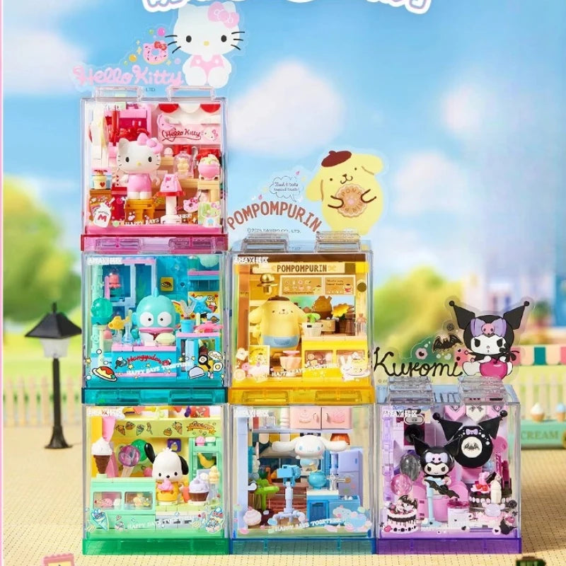 Hello Kitty Cute Puzzle Assembly Gift Set