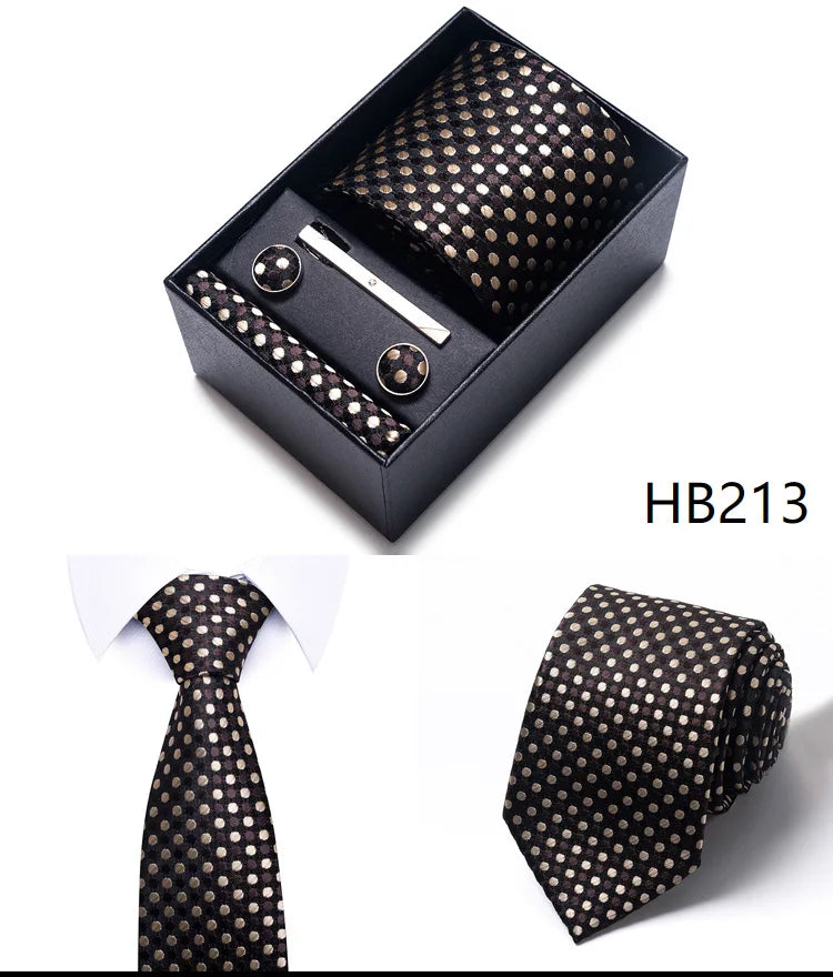 Gift Box for 8cm Tie Formal Jacquard Yarn-dye