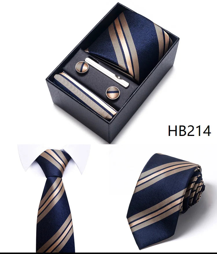 Gift Box for 8cm Tie Formal Jacquard Yarn-dye