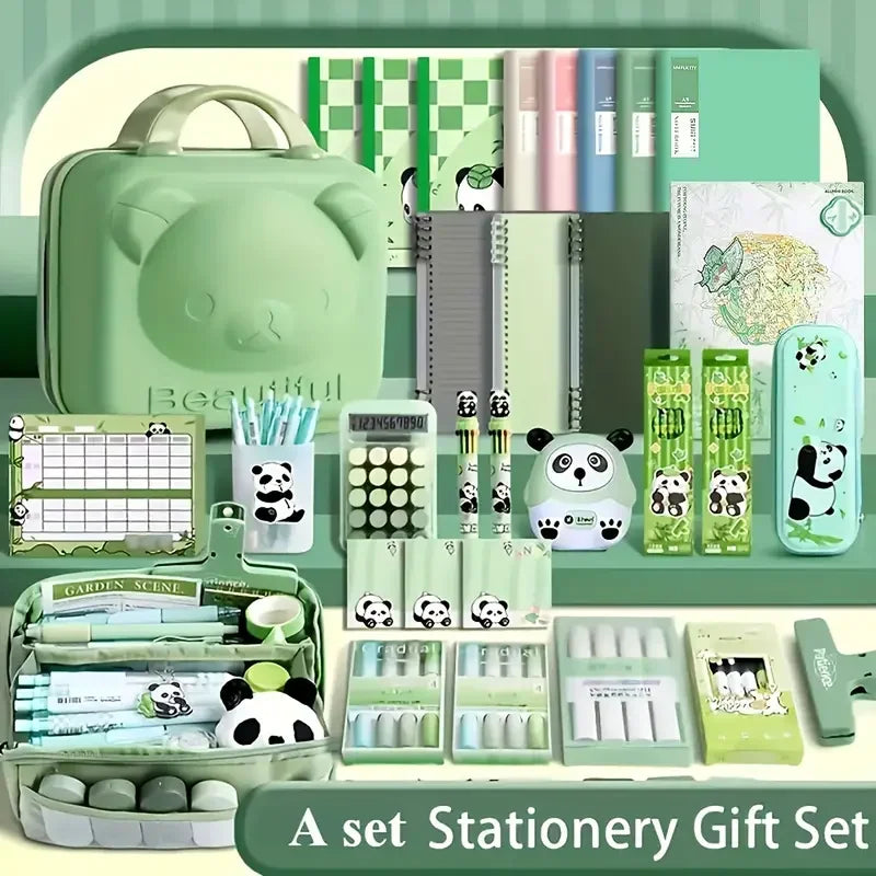 New Student Gift Panda Stationery Set