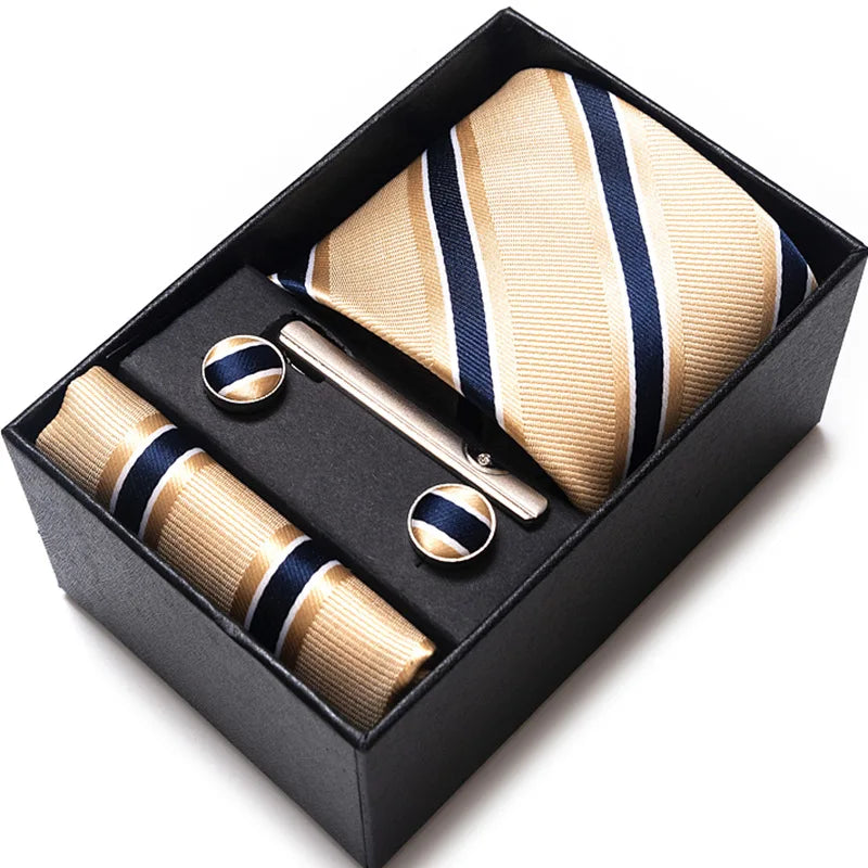 Gift Box for 8cm Tie Formal Jacquard Yarn-dye