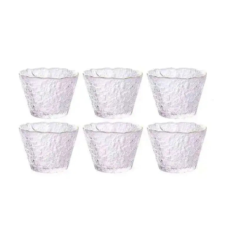 High Quality Hammer Glass Tea Set