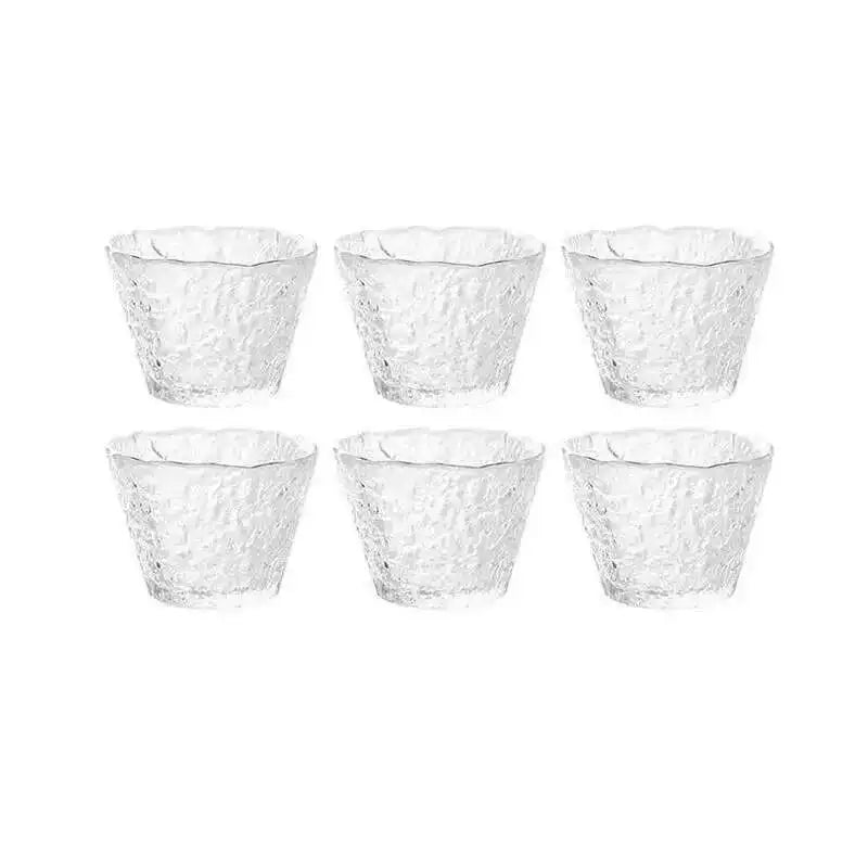 High Quality Hammer Glass Tea Set