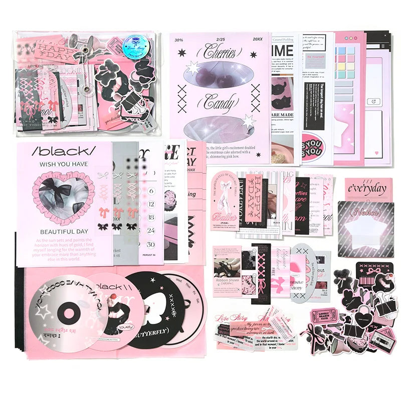 101 pcs Scrapbook Supplies Kit