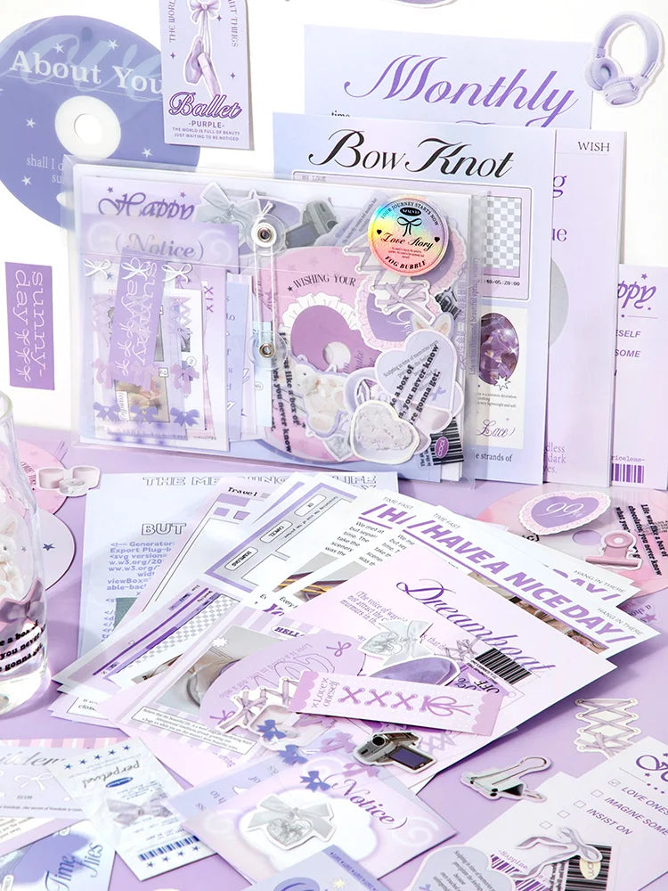 101 pcs Scrapbook Supplies Kit