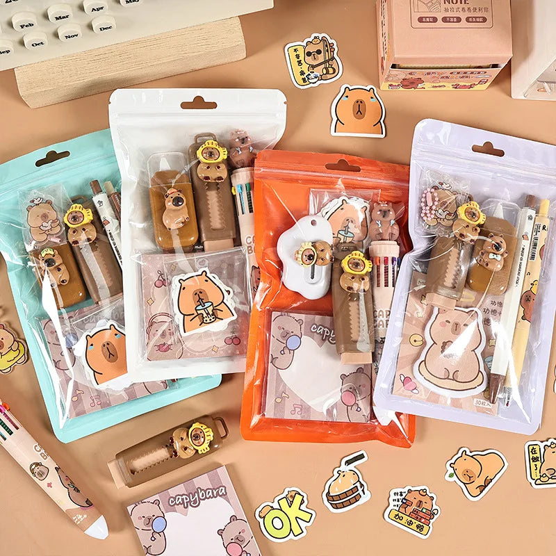 Cartoon Animal Stationery Set
