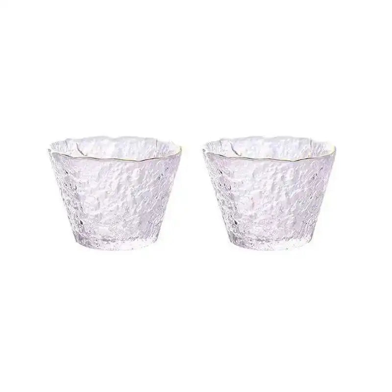 High Quality Hammer Glass Tea Set
