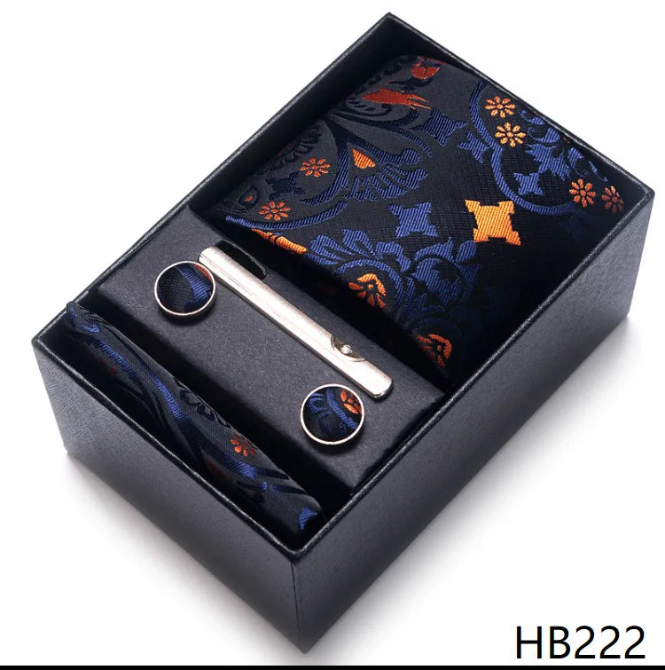 Gift Box for 8cm Tie Formal Jacquard Yarn-dye