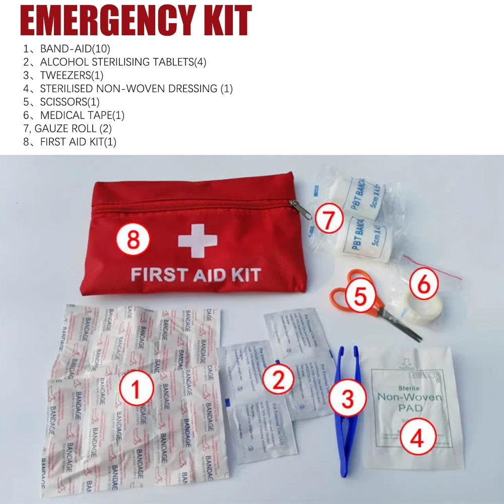 Emergency Survival Tools First Aid And Medical Supplies Gift Set