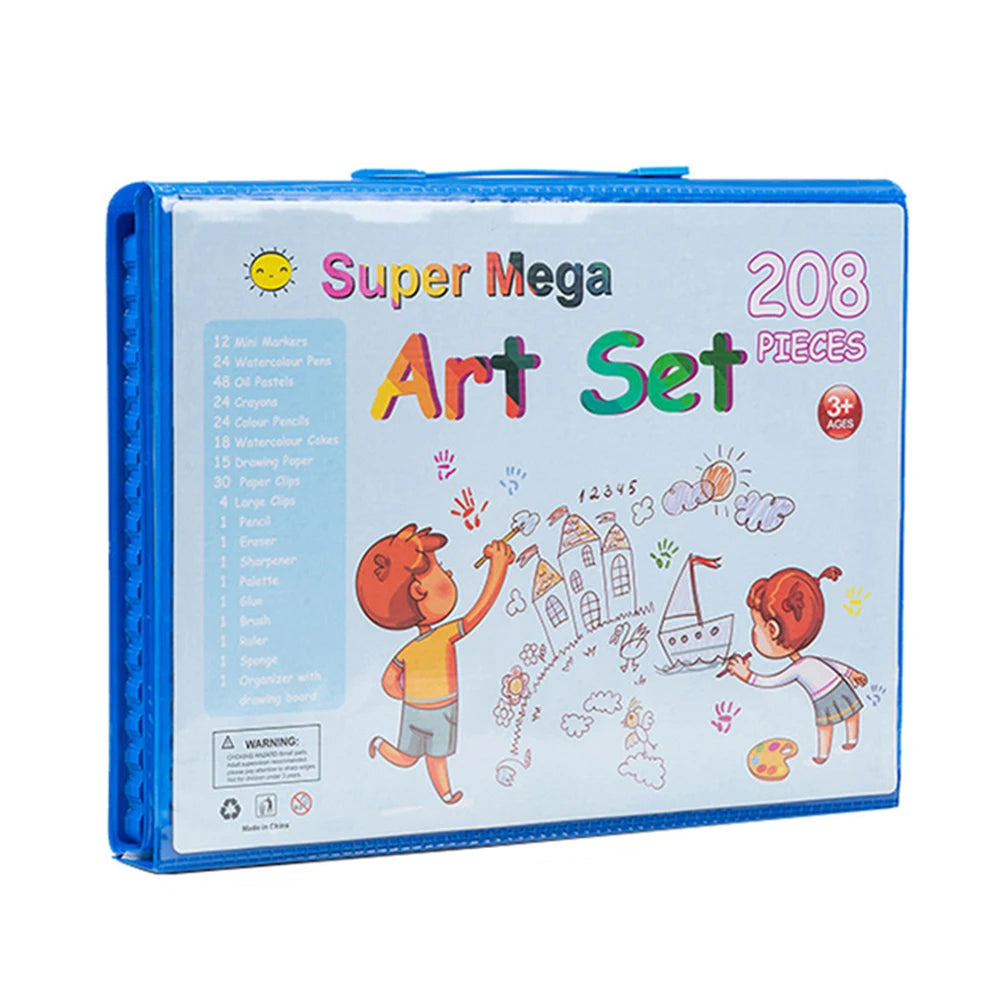 208 Pcs Watercolor Pen Gift Set