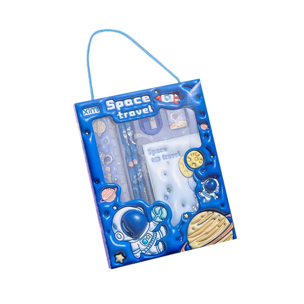6 Pcs Children's Cartoon Stationery Sets