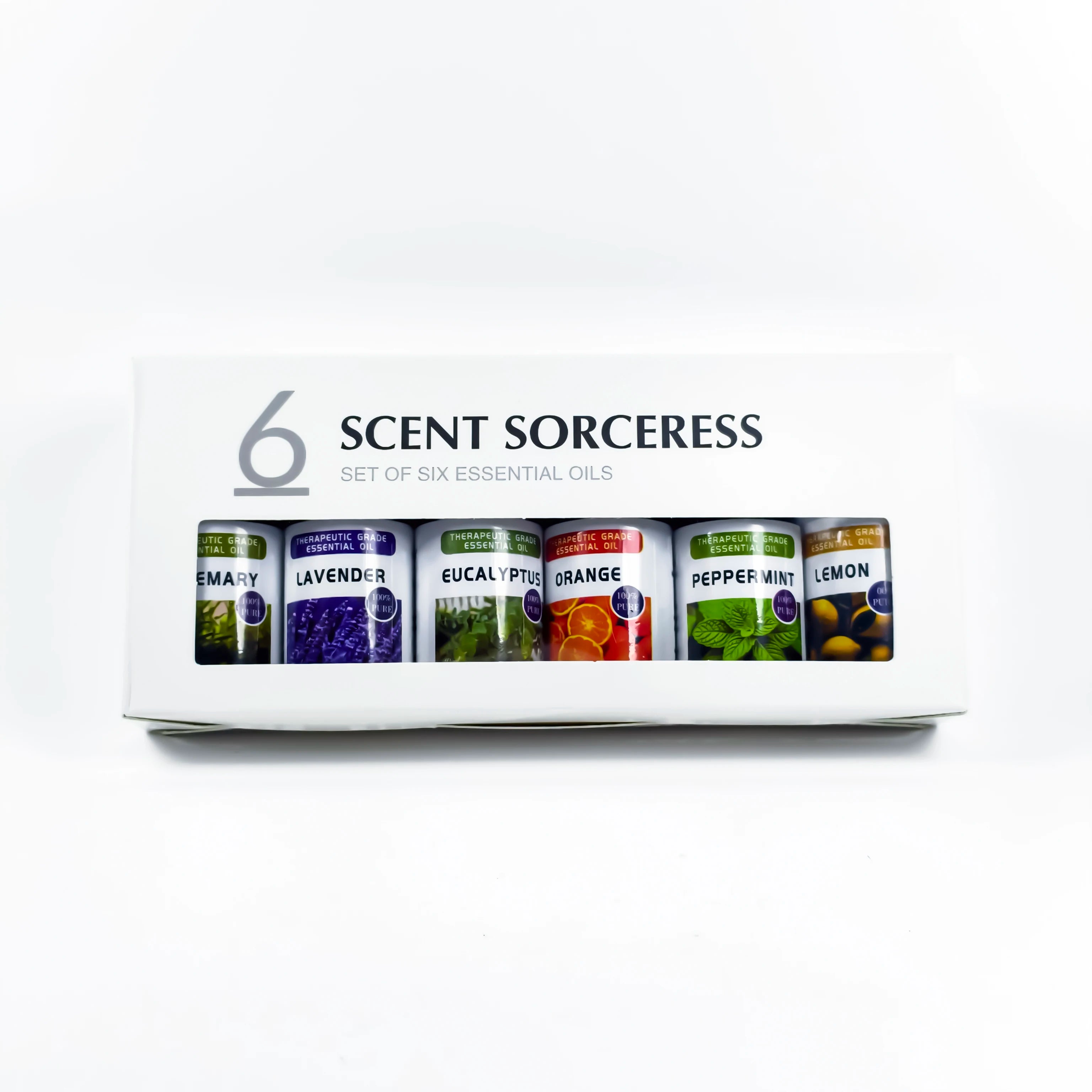 6 Pcs Essential Oil Sets Spa Body Massage Aromatherapy