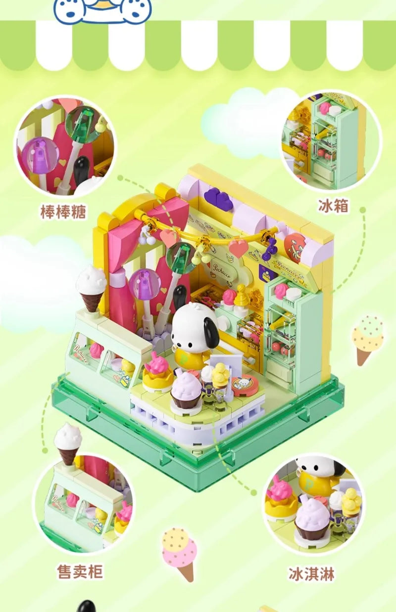 Hello Kitty Cute Puzzle Assembly Gift Set