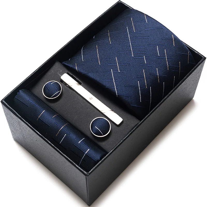 Gift Box for 8cm Tie Formal Jacquard Yarn-dye