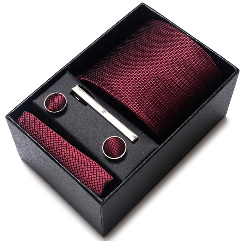 Gift Box for 8cm Tie Formal Jacquard Yarn-dye