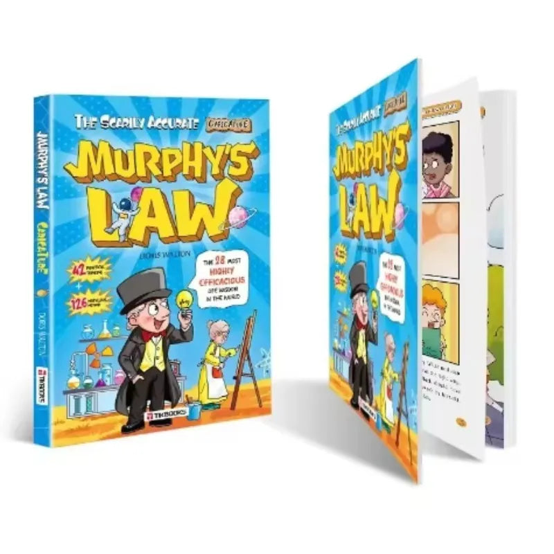 Family education English books Murphy's law series children's growth cognition reading books best-selling gift sets books