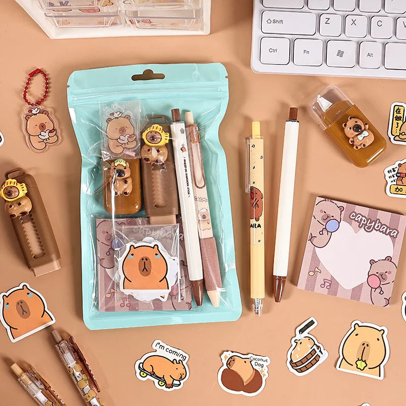 Cartoon Animal Stationery Set