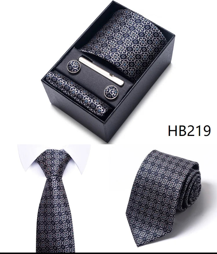 Gift Box for 8cm Tie Formal Jacquard Yarn-dye