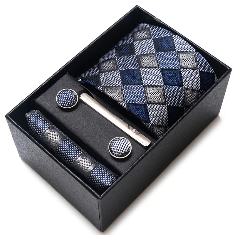 Gift Box for 8cm Tie Formal Jacquard Yarn-dye