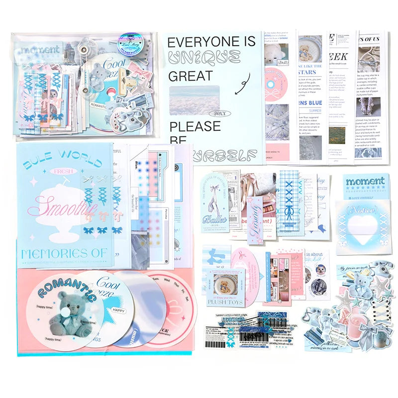 101 pcs Scrapbook Supplies Kit