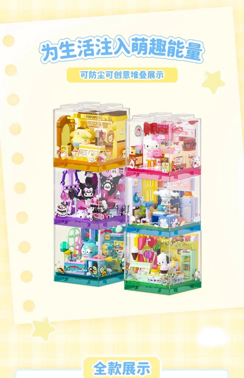 Hello Kitty Cute Puzzle Assembly Gift Set