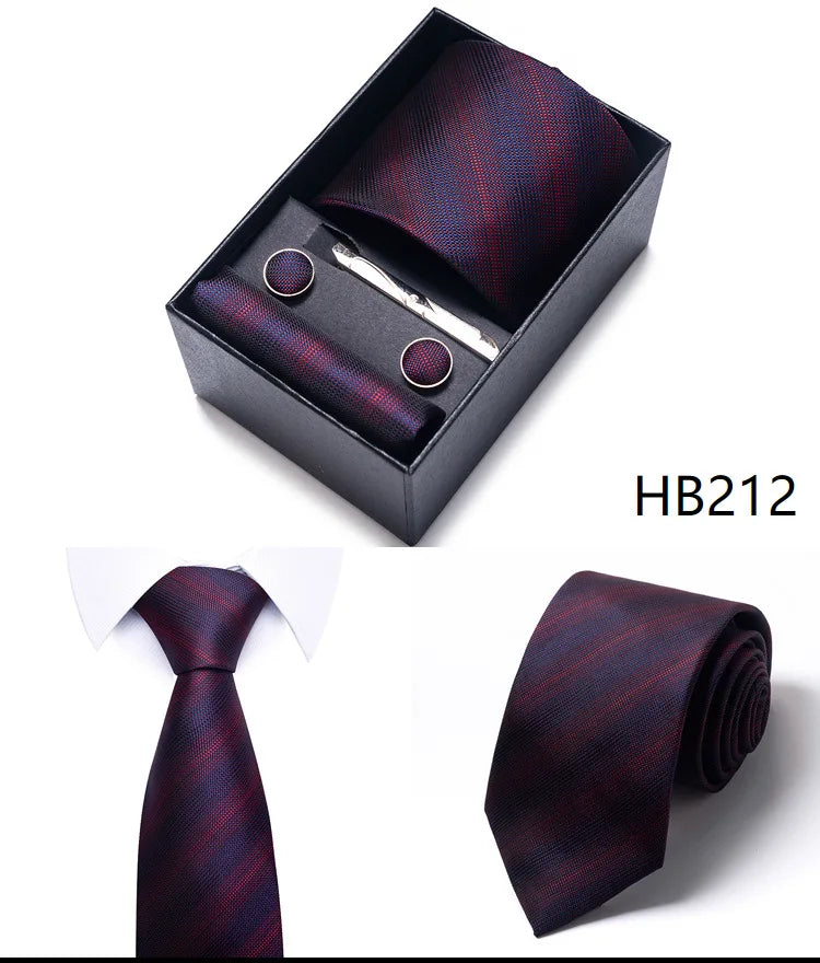 Gift Box for 8cm Tie Formal Jacquard Yarn-dye