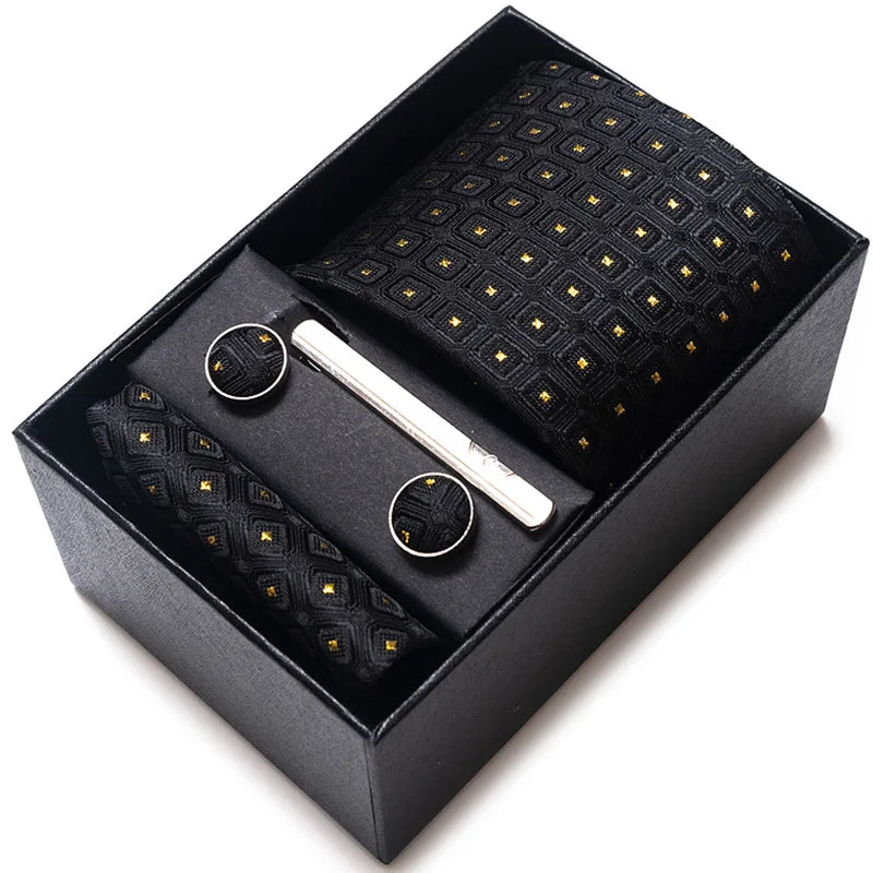 Gift Box for 8cm Tie Formal Jacquard Yarn-dye