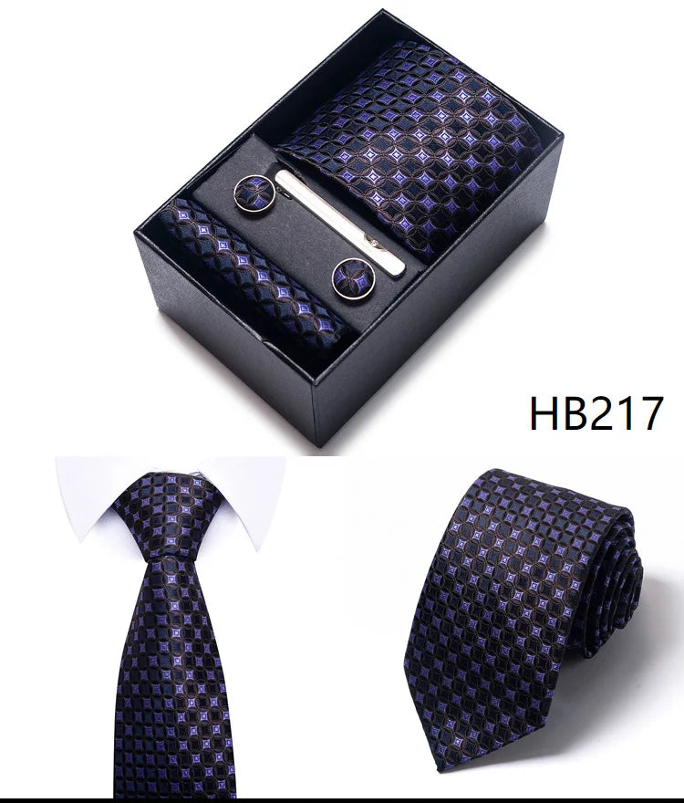 Gift Box for 8cm Tie Formal Jacquard Yarn-dye