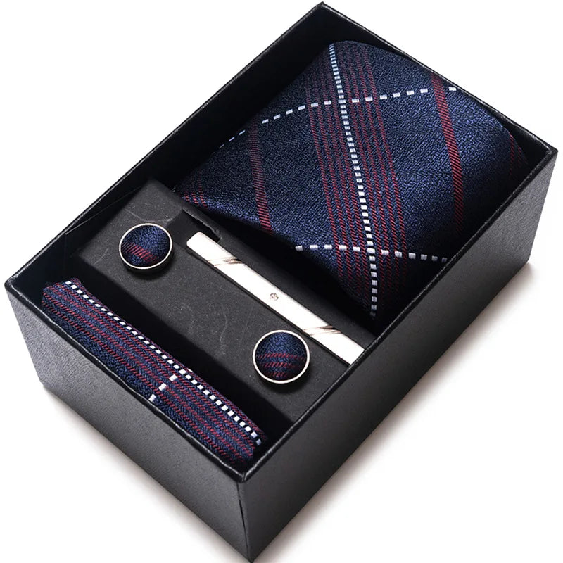 Gift Box for 8cm Tie Formal Jacquard Yarn-dye