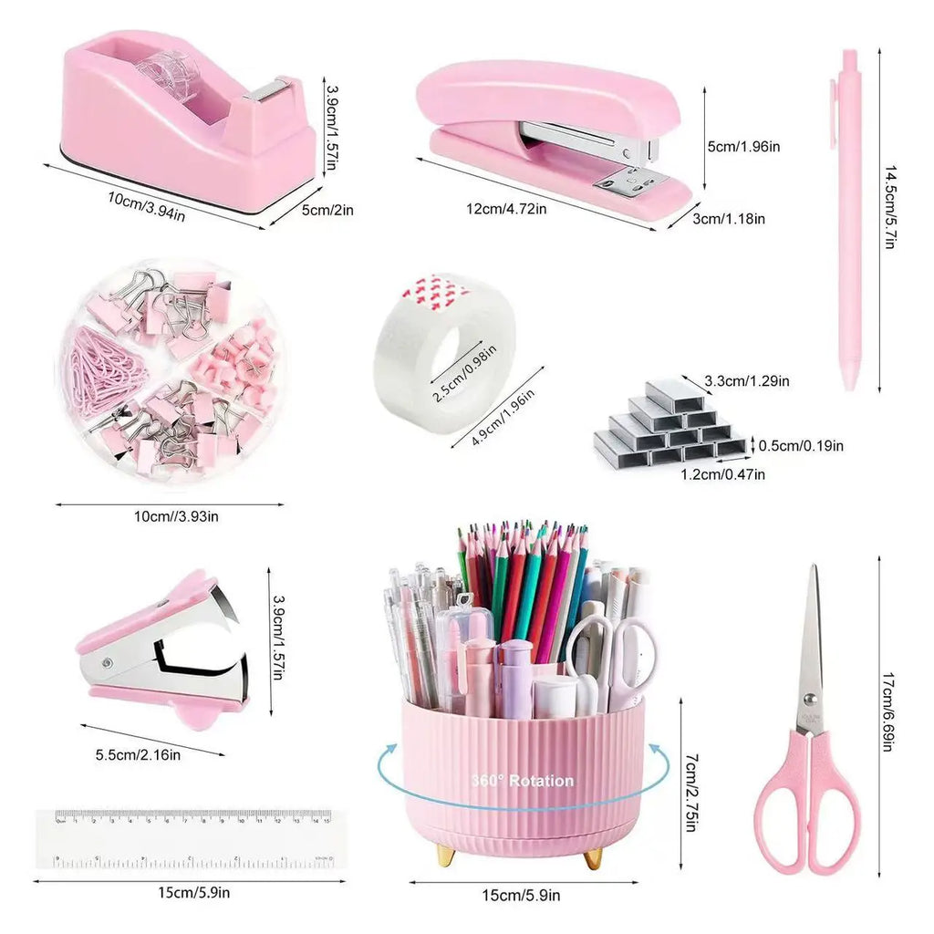 Desktop Office Stationery Set