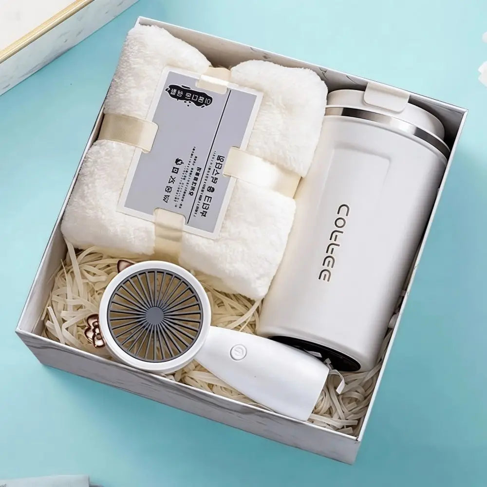 3 IN 1 Umbrella/Towel/Cup with Gift Bag Sets