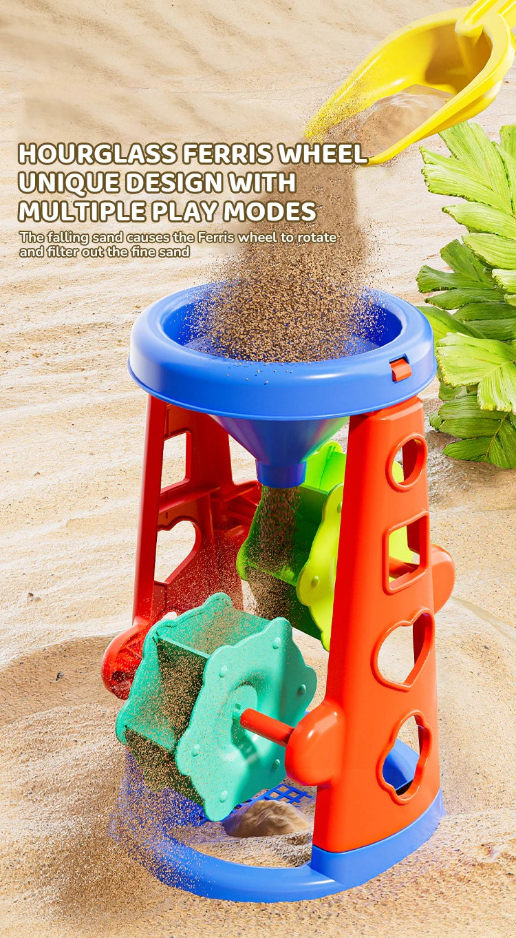 Kids Beach Toy Set Suitable for Boys and Girls to Play Outdoors with Sand, Summer Gardening, Digging Toys, Gifts