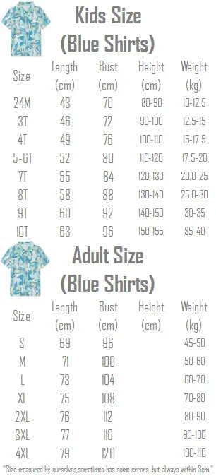 Parent-child Matching Beach Couple Daughter Same Dress Father Son Shirts SetClothes Summer Vacation Look Family Clothing Mother