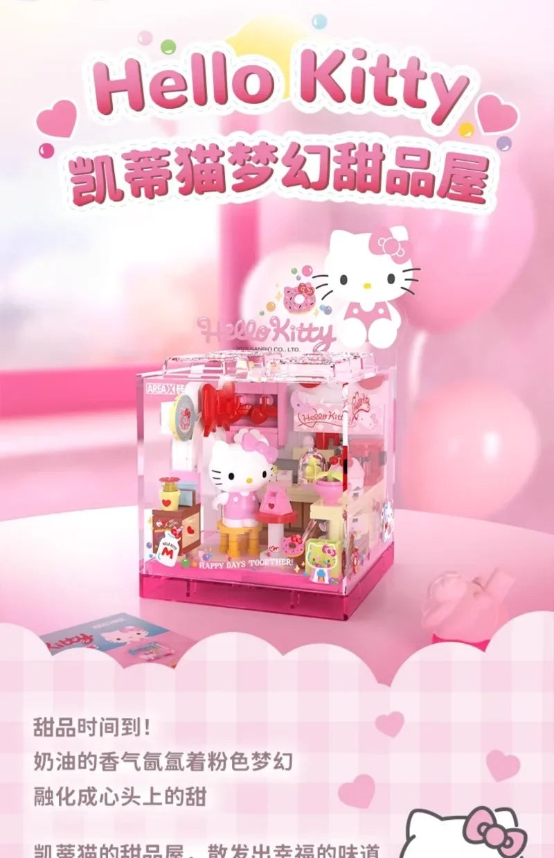 Hello Kitty Cute Puzzle Assembly Gift Set