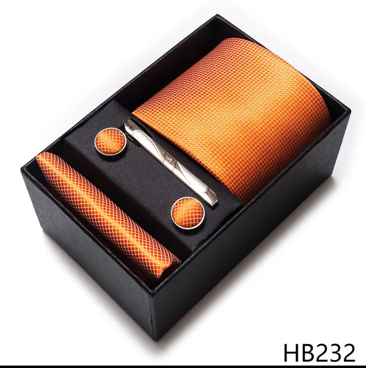 Gift Box for 8cm Tie Formal Jacquard Yarn-dye