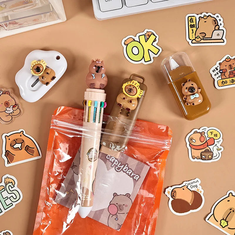 Cartoon Animal Stationery Set