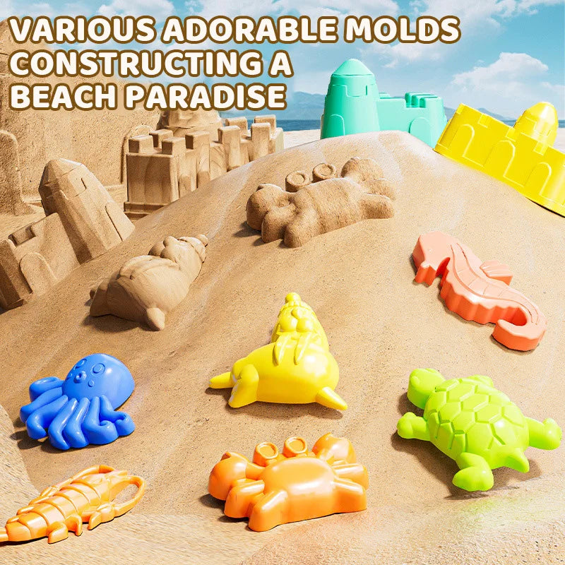 Kids Beach Toy Set Suitable for Boys and Girls to Play Outdoors with Sand, Summer Gardening, Digging Toys, Gifts
