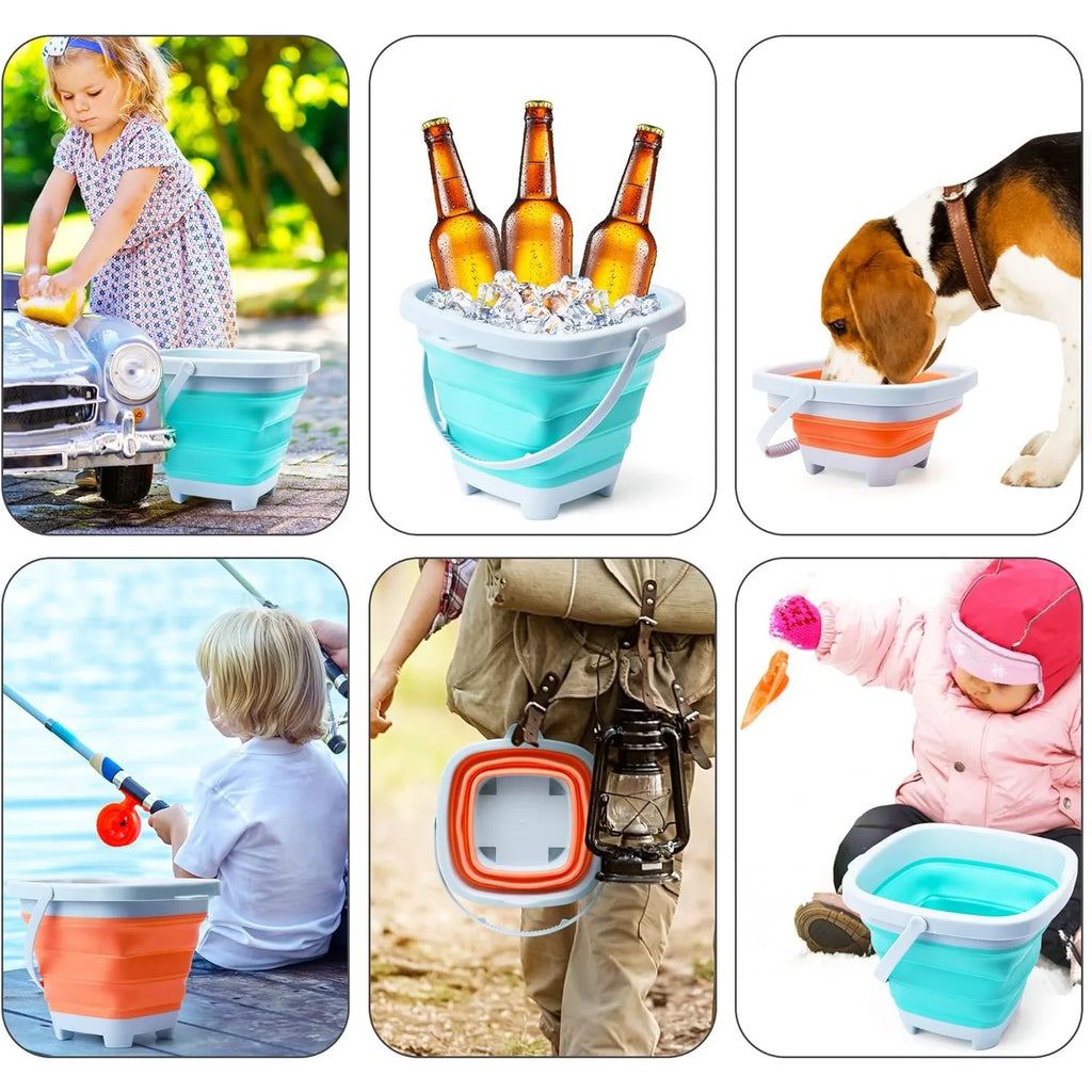 Kids Beach Sand Toys Set Beach Toys Sand Molds Beach Bucket Beach Shovel Tool Kit Sandbox Toys for Toddlers Outdoor Play Gift