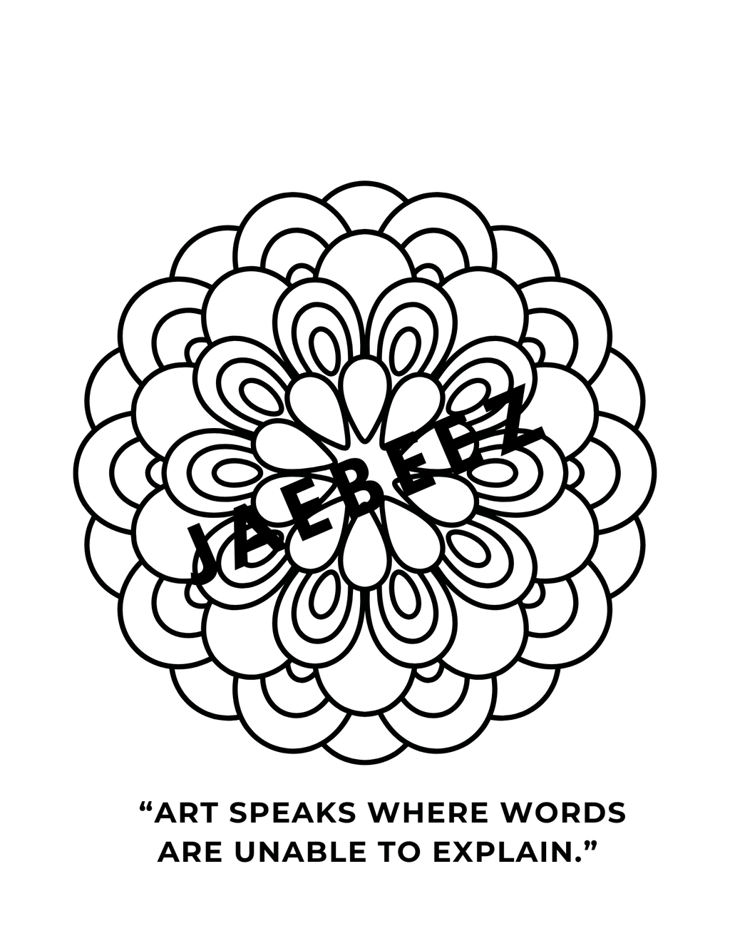 Printable Simple Mandalas With Quotes