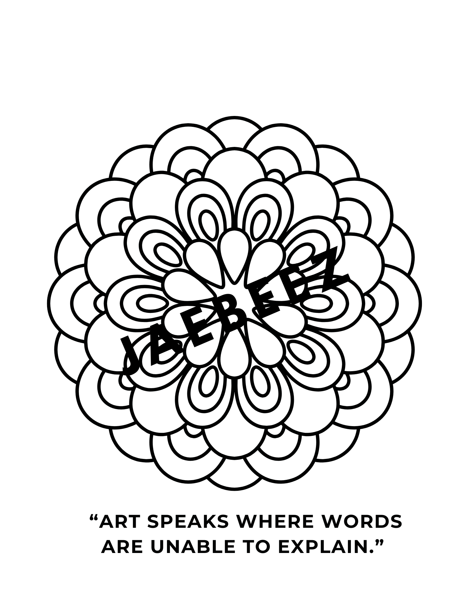 Printable Simple Mandalas With Quotes