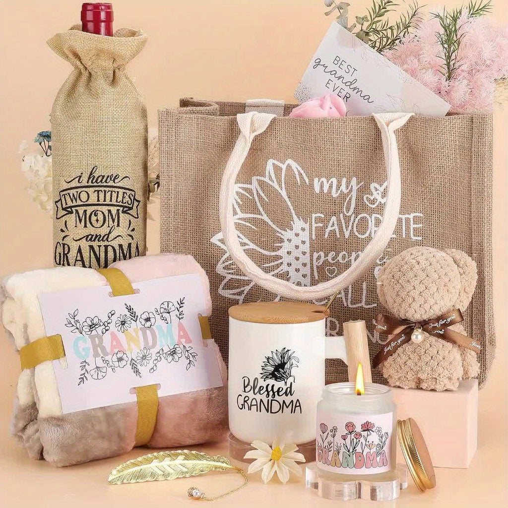 Grandma Self Care Beach Travel Bag Gift Set