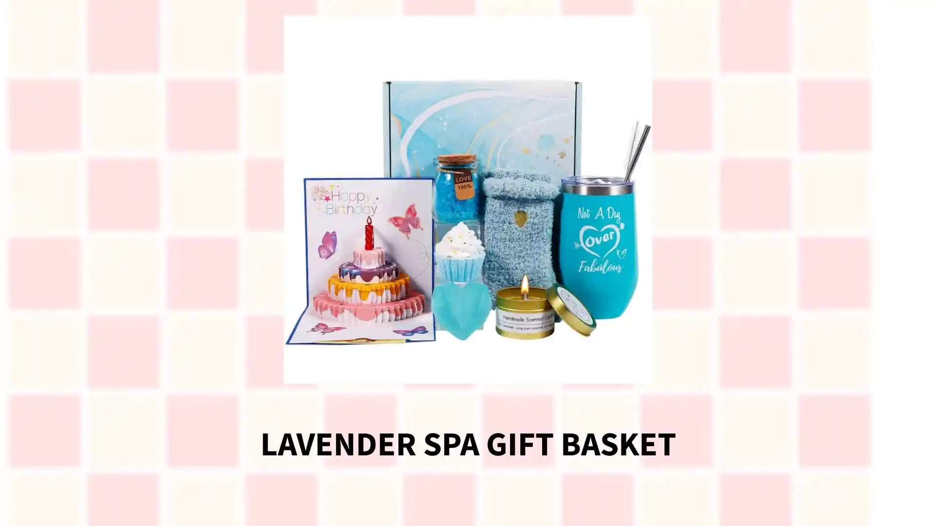 Lavender Spa Gift Basket by@Outfy